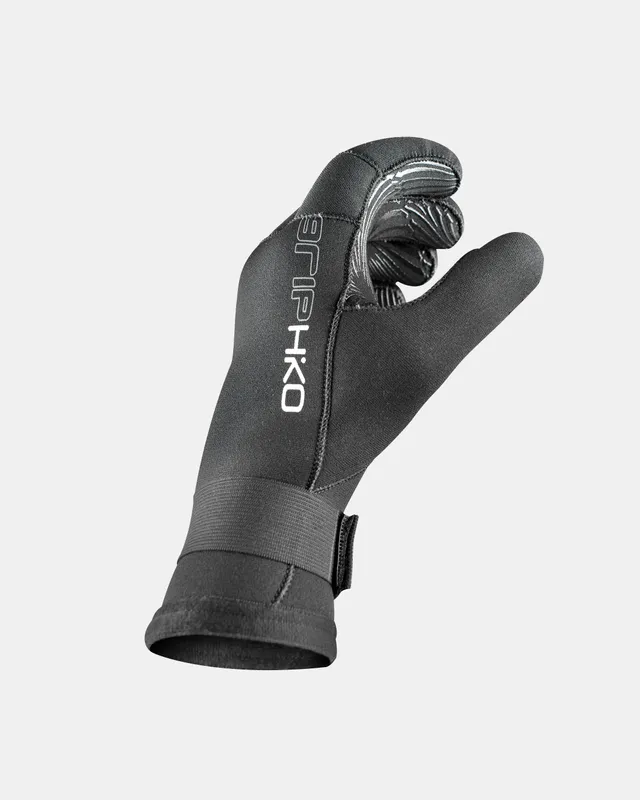 HIKO GRIP gants néoprène noirs 3 mm