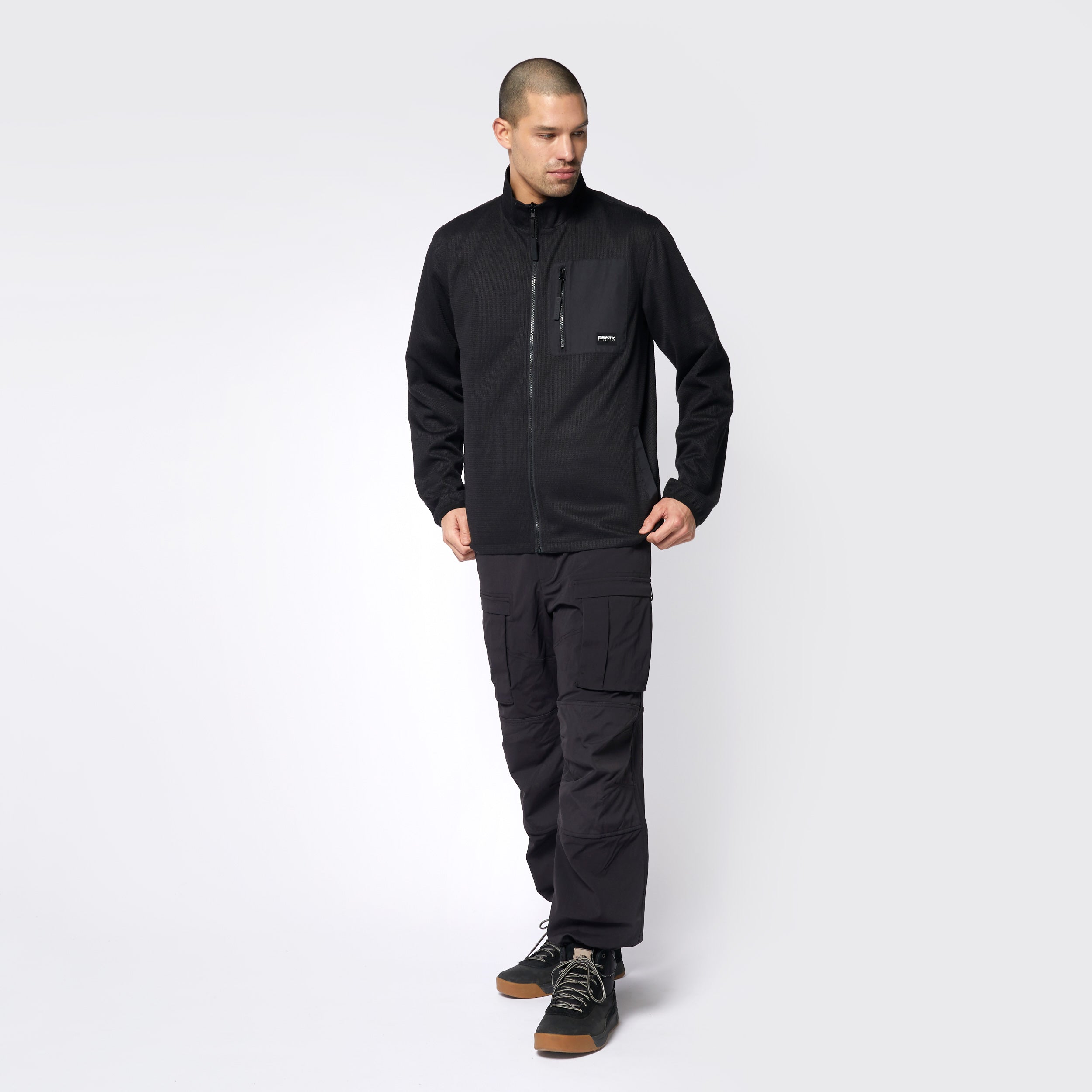 Mystic DTS Reversible veste réversible noir polaire