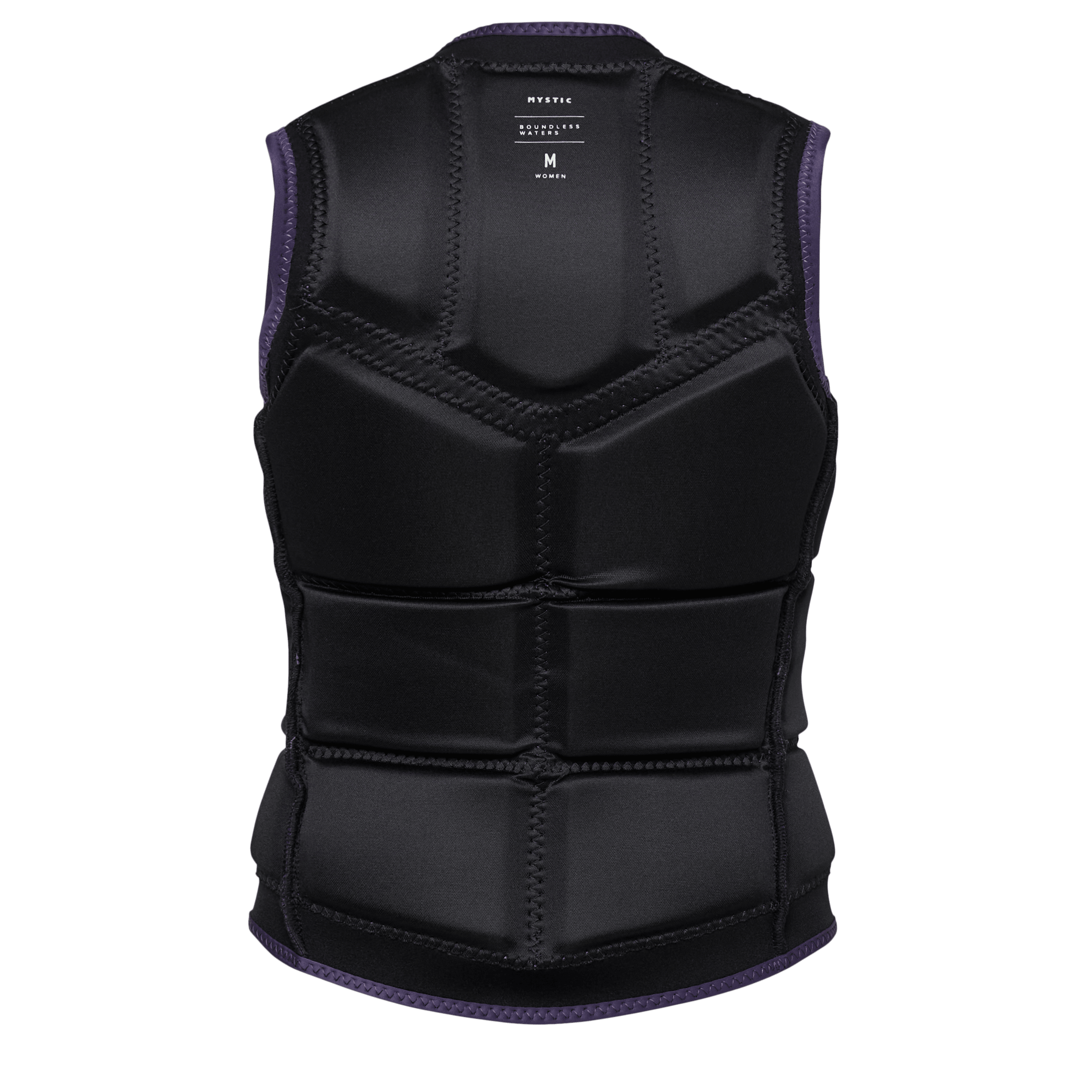 Mystic Evoke gilet impact wake femme violet zip avant