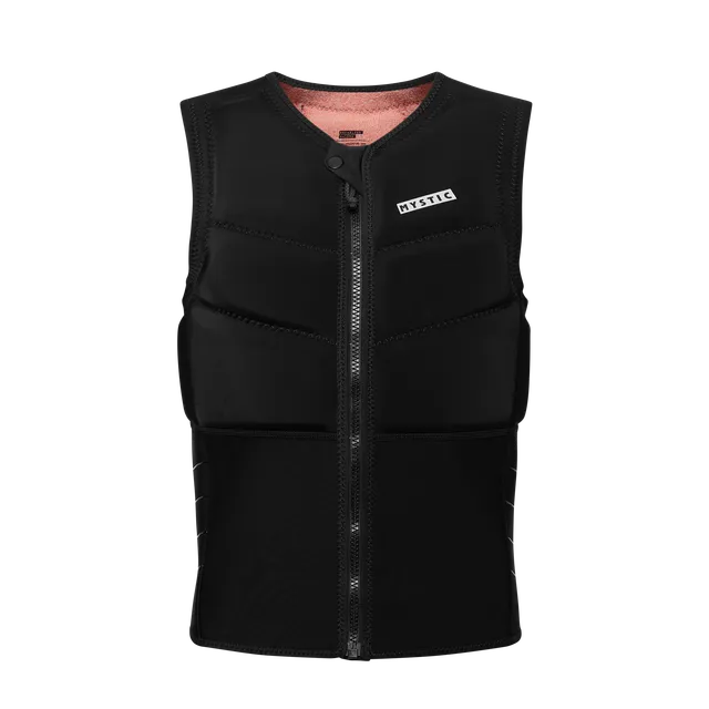 Mystic Foil Gilet Impact Fzip Noir Blanc mousse NBR