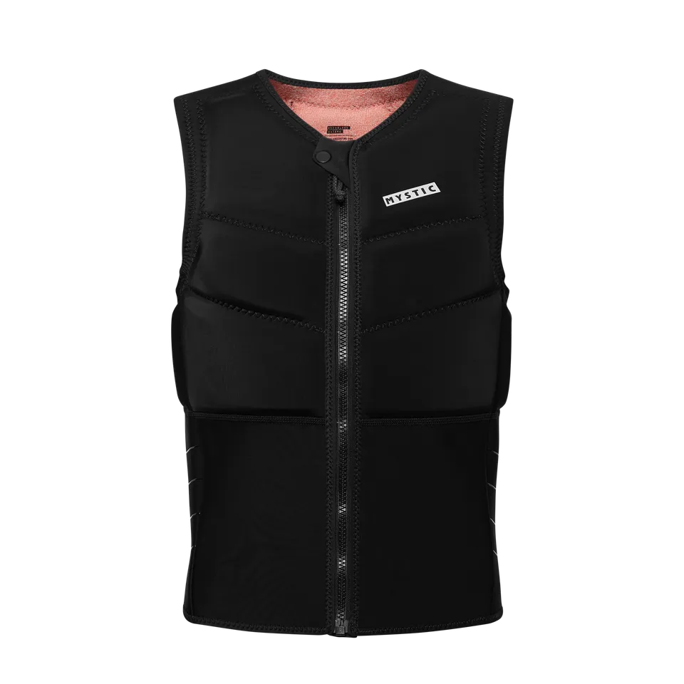 Mystic Foil Gilet Impact Fzip Noir Blanc mousse NBR