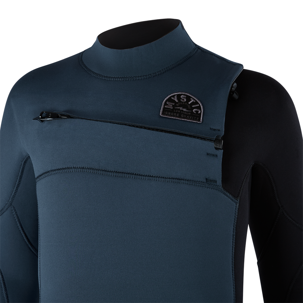 Mystic Marshall Fullsuit 5/3mm Fzip combinaison junior bleu nuit