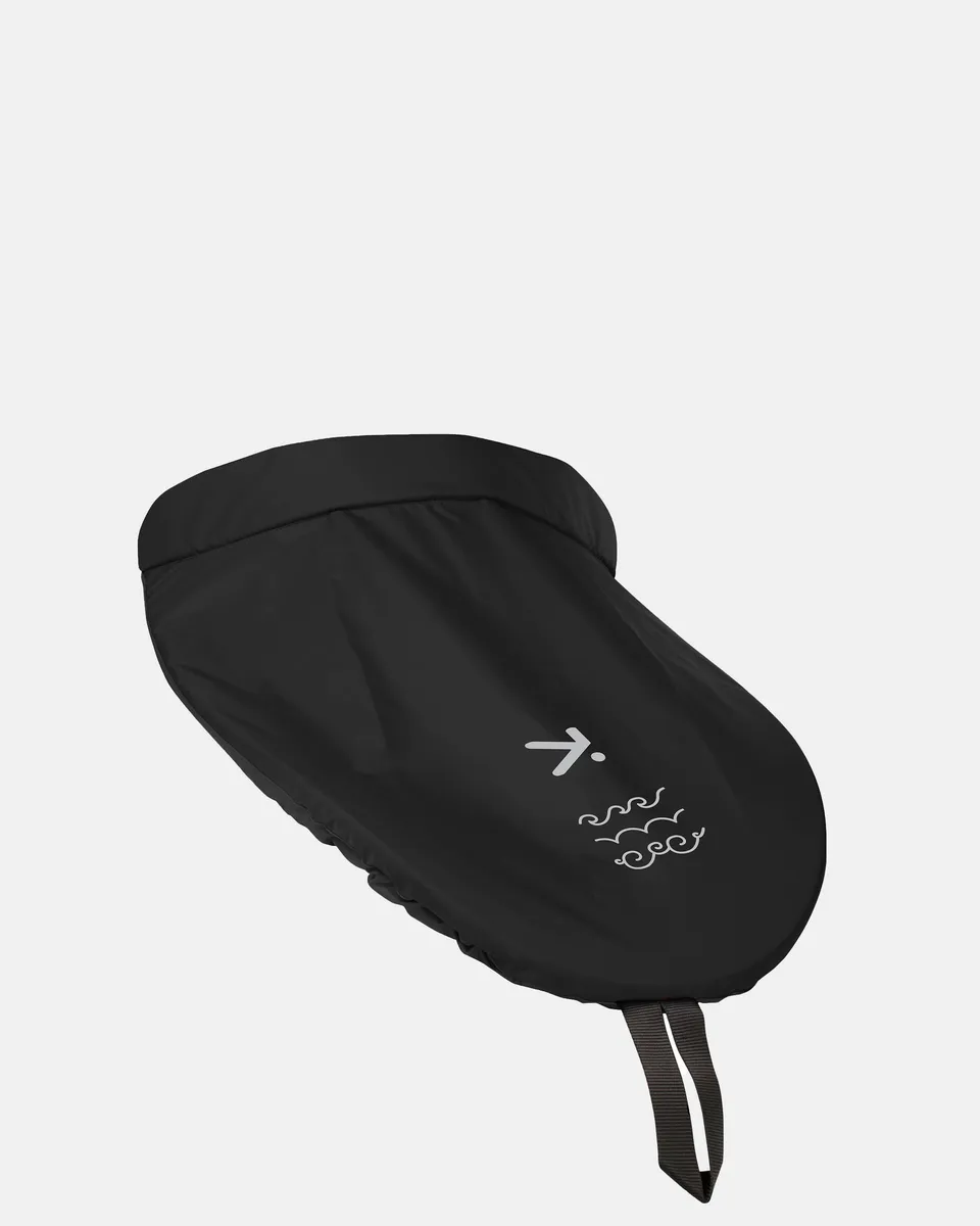 Hiko Bib PU jupe kayak nylon noir CL87