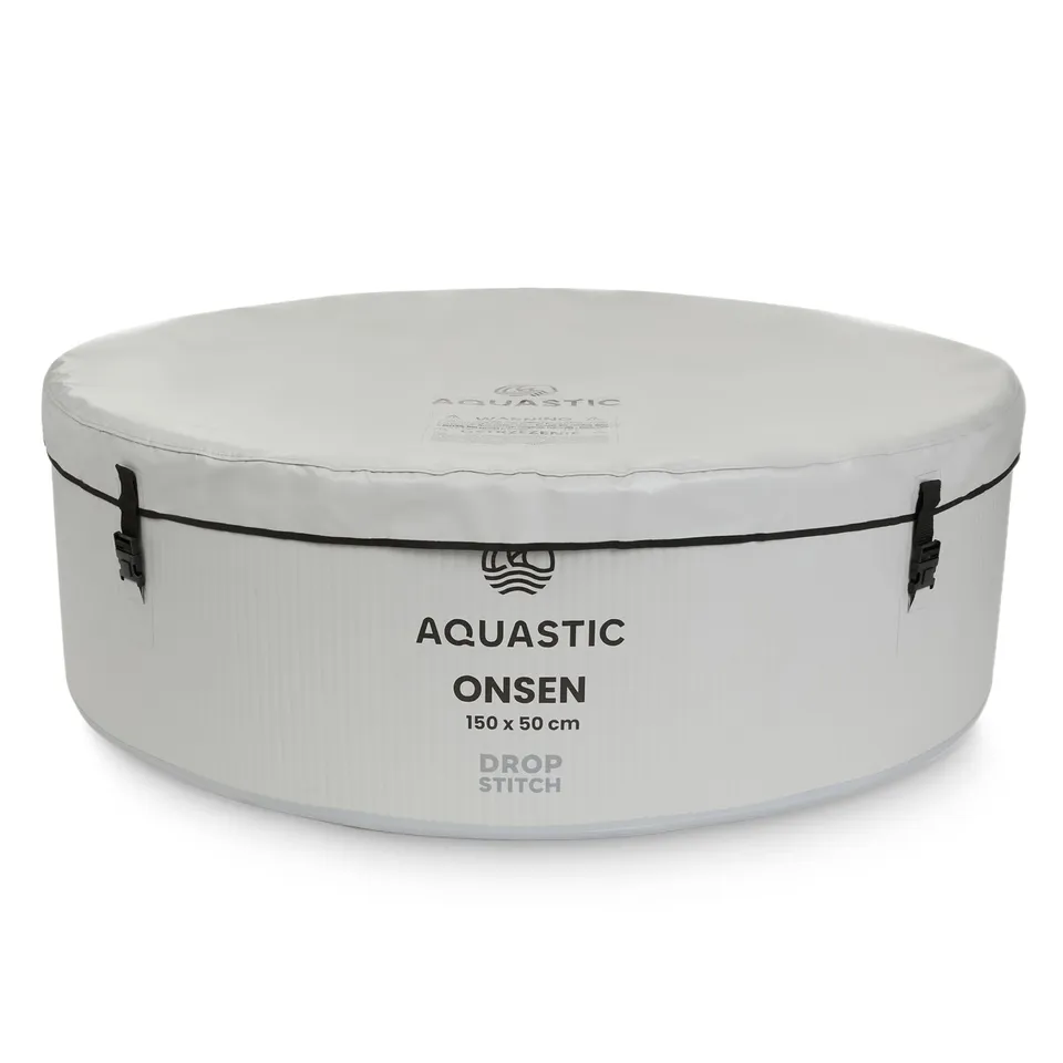 AQUASTIC ONSEN bain de glace gonflable 700 L 150x50 cm Drop Stitch