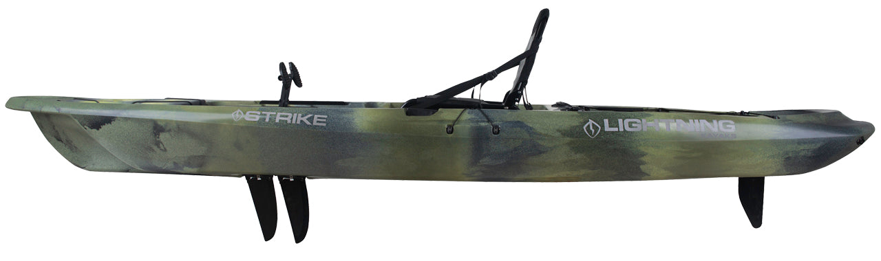 Lightning Strike HD kayak pêche à pédales Slate