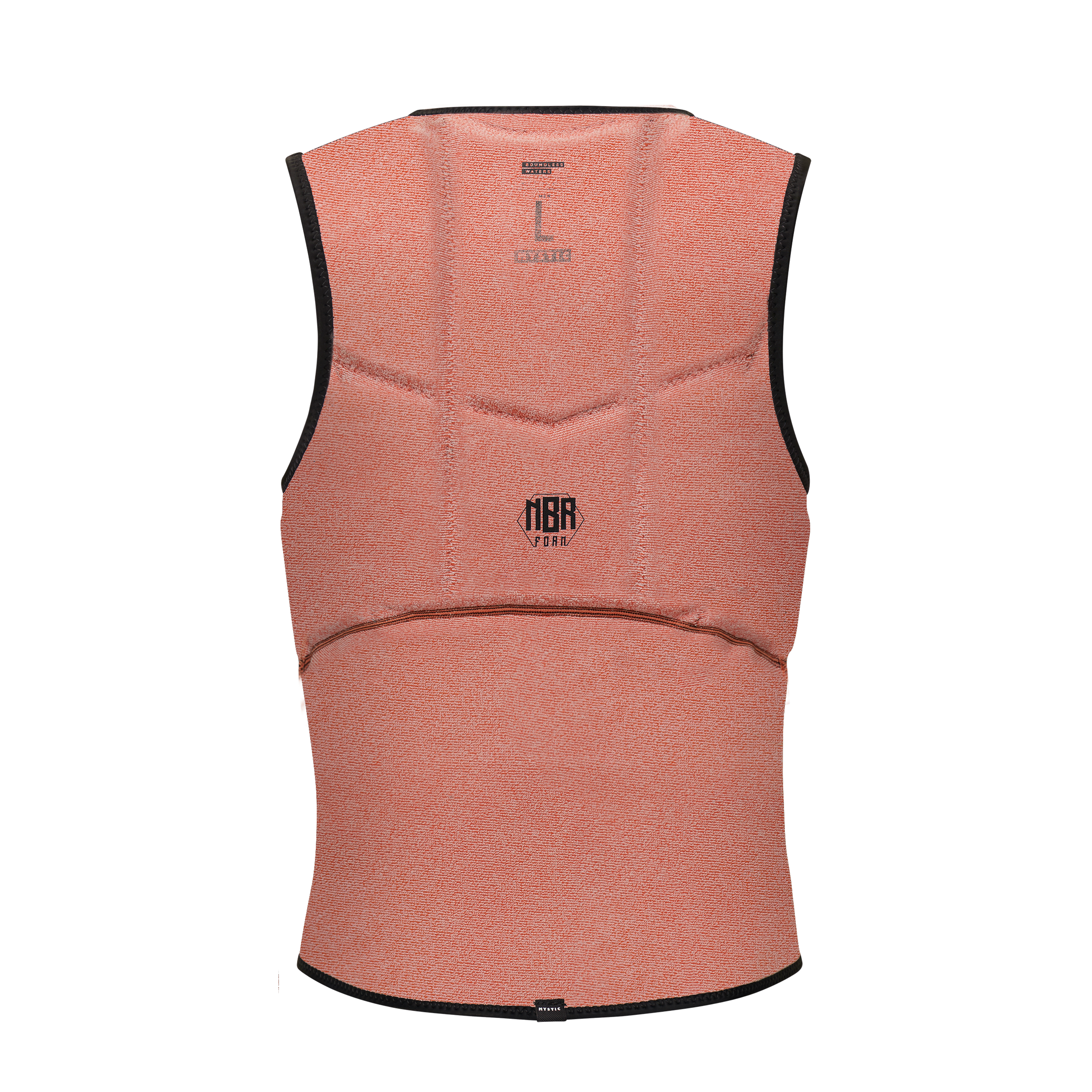 Mystic Foil Gilet Impact Fzip Noir Blanc mousse NBR