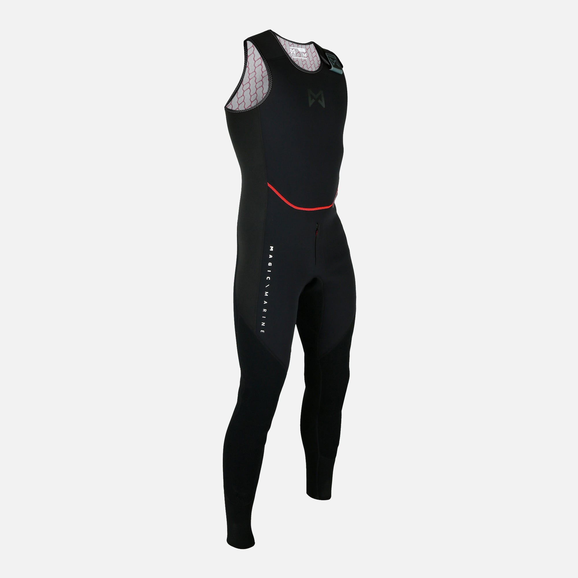 Magic Marine Racing Long John 3mm combinaison homme noir