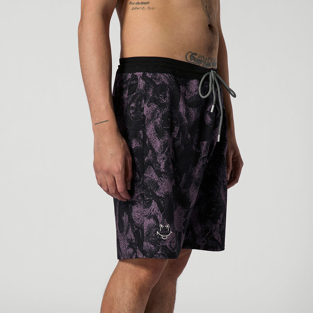 Mystic The Daily Living boardshort Rosewood stretch 4 directions