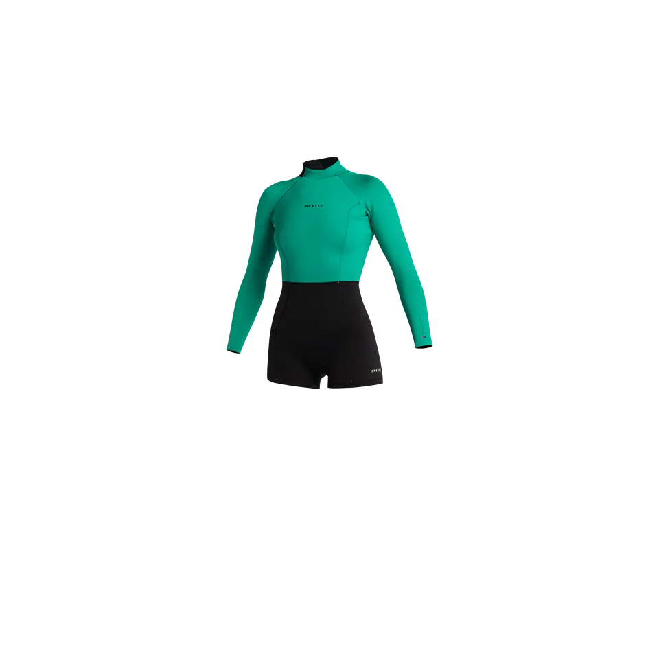 Mystic Lunar Longarm Shorty combinaison shorty femme 2/2mm