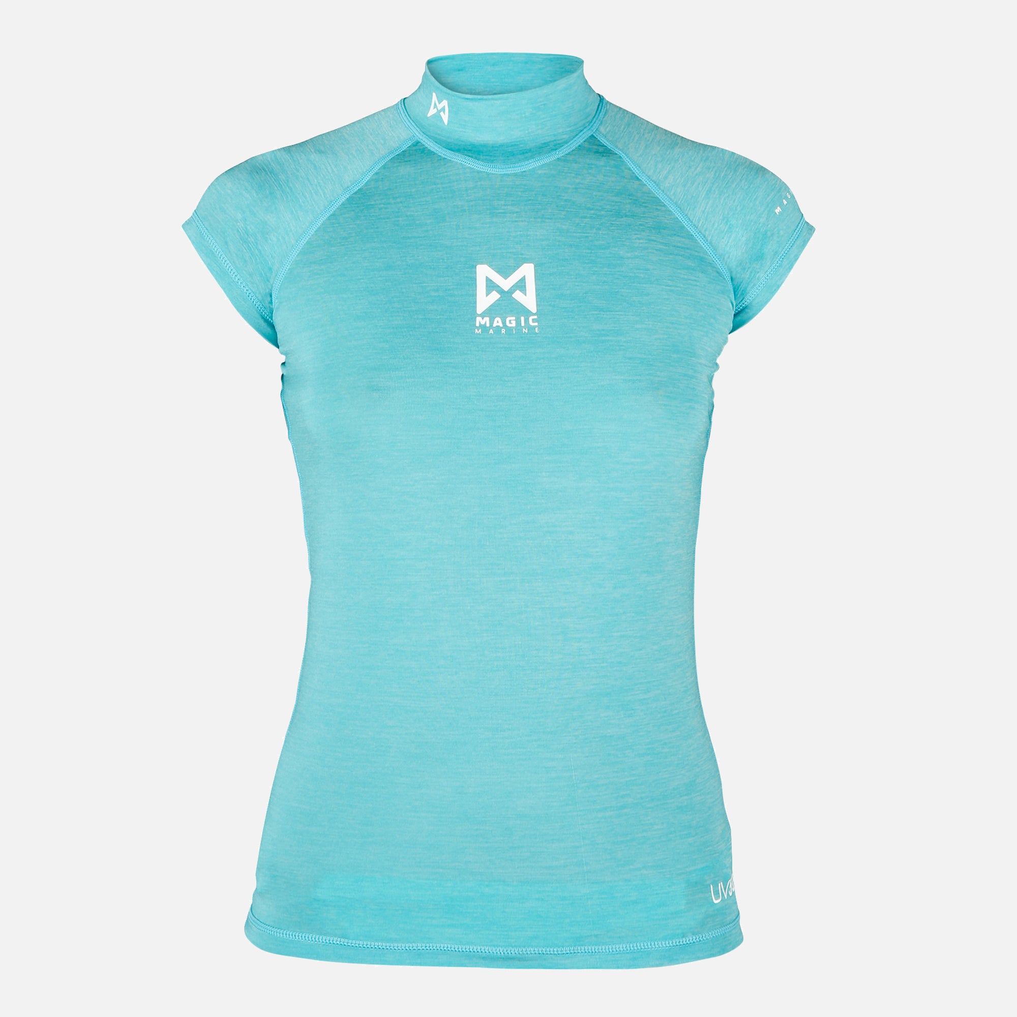 Magic Marine Cube Rashvest lycra femme bleu S