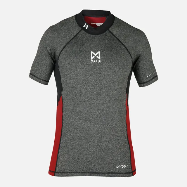 Magic Marine Energy Rashvest S/S Lycra Rouge Anti-UV