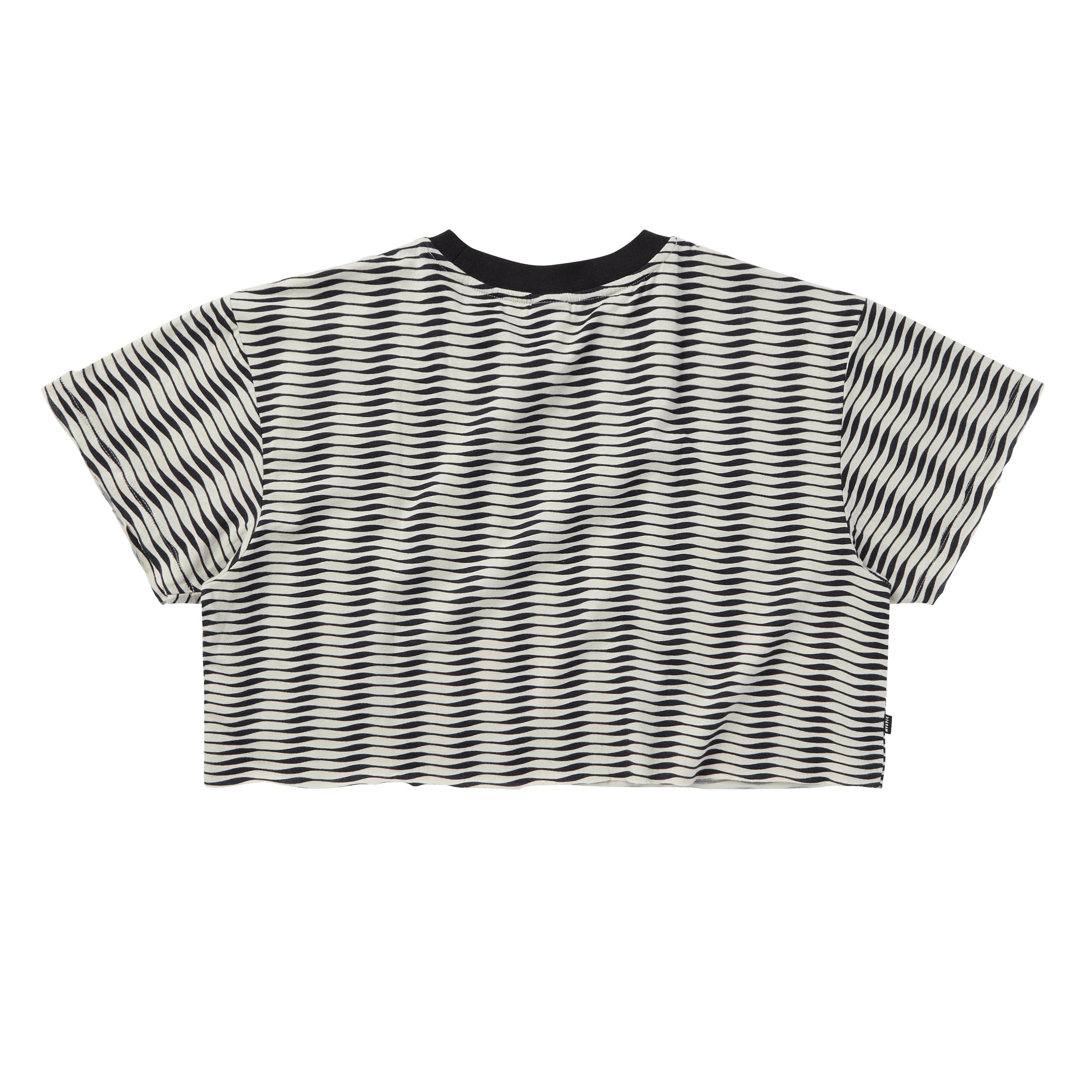 Mystic Duet Tee t-shirt femme sable coton cropped