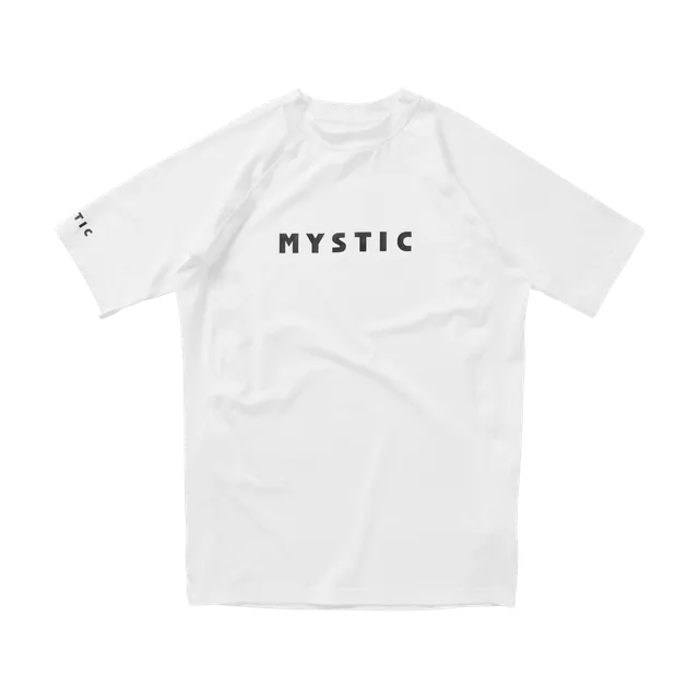 Mystic Star S/S Rashvest lycra homme blanc
