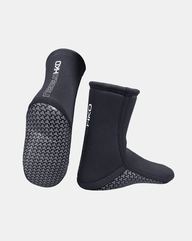 HIKO NEO 5.0 PU chaussettes néoprène noires 5 mm