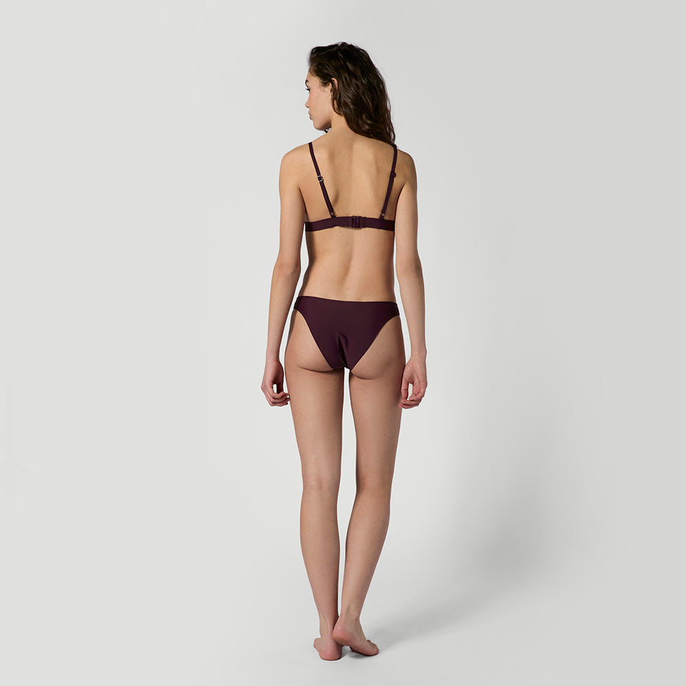 Mystic Realm Haut de Bikini Oxblood Red Soutien Triangle