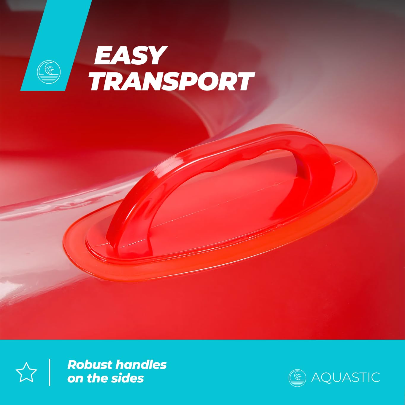 AQUASTIC ASR-175R flotteur gonflable double rouge