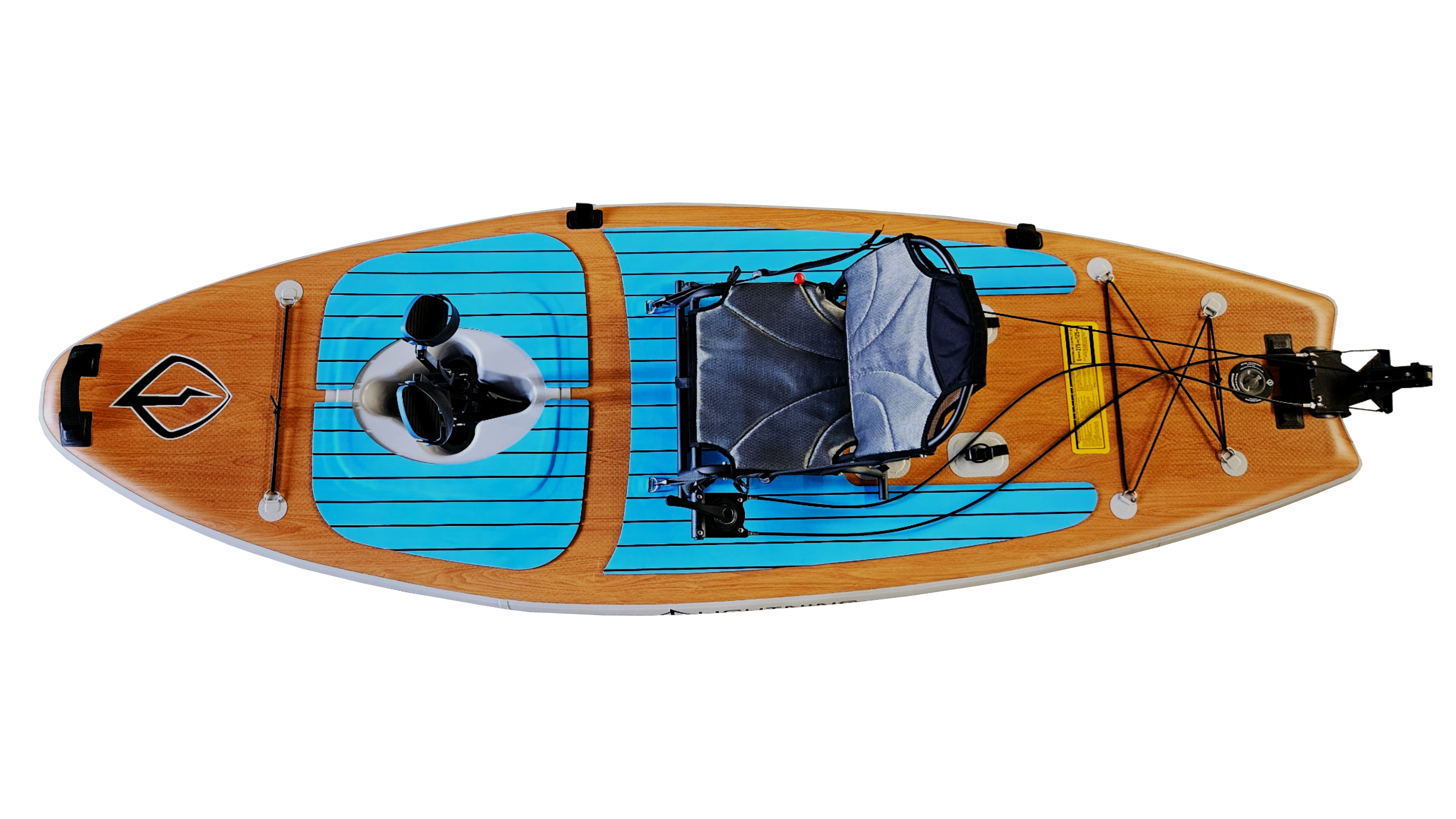 Lightning Air 9 paddle gonflable pédales reconditionné