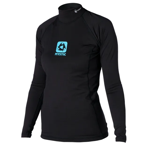 Mystic Bipoly L/S lycra femme noir polaire