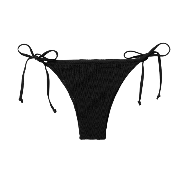 Mystic Amber bas de bikini femme noué Iris Blue