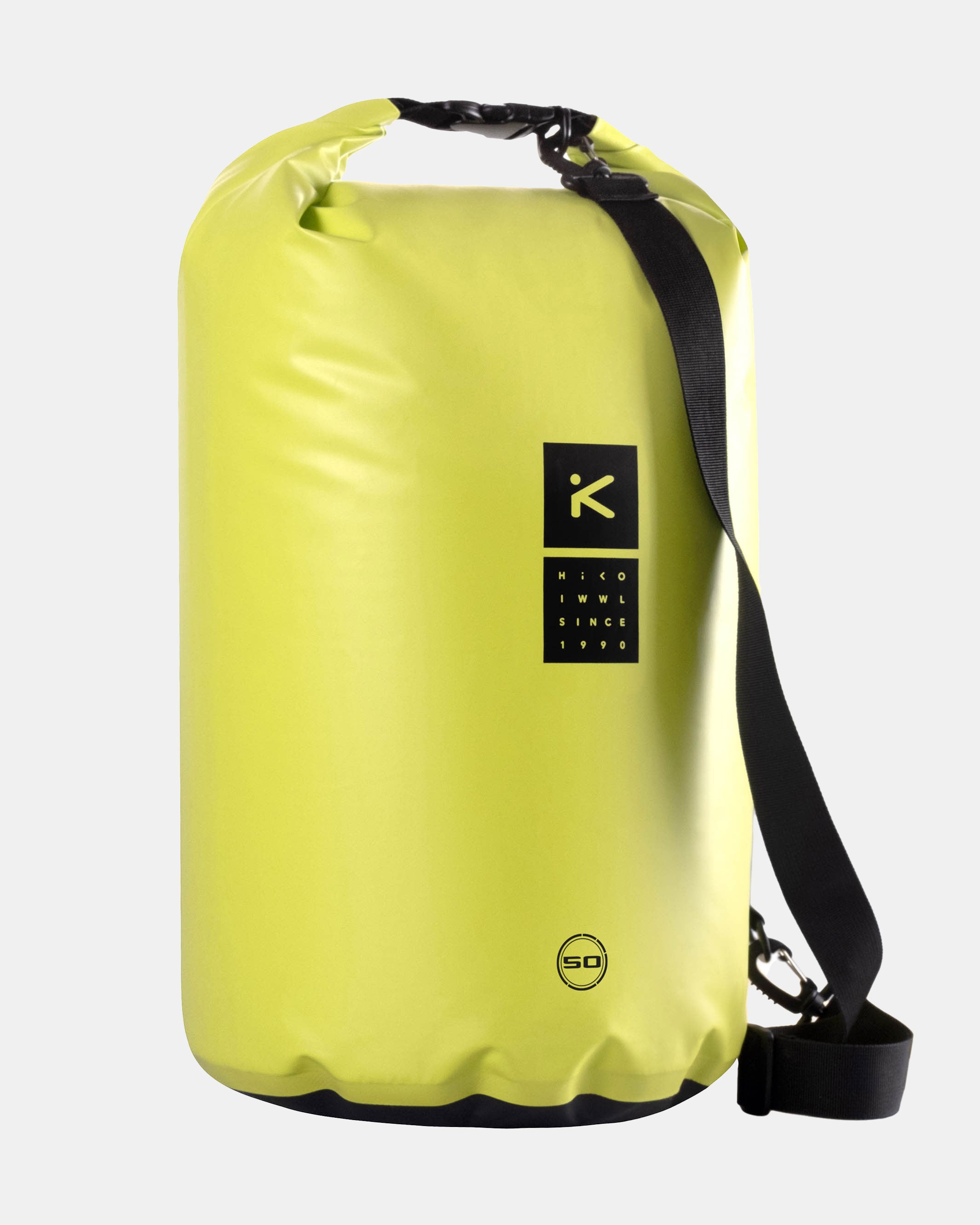 HIKO ROVER sac étanche 50L orange fluo