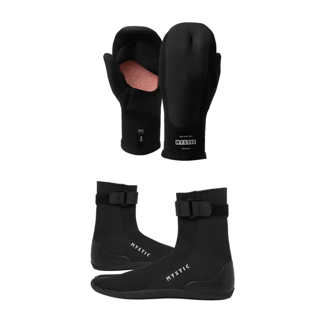 Mystic Open Palm Winter Set Gants 2mm + Chaussons 3mm
