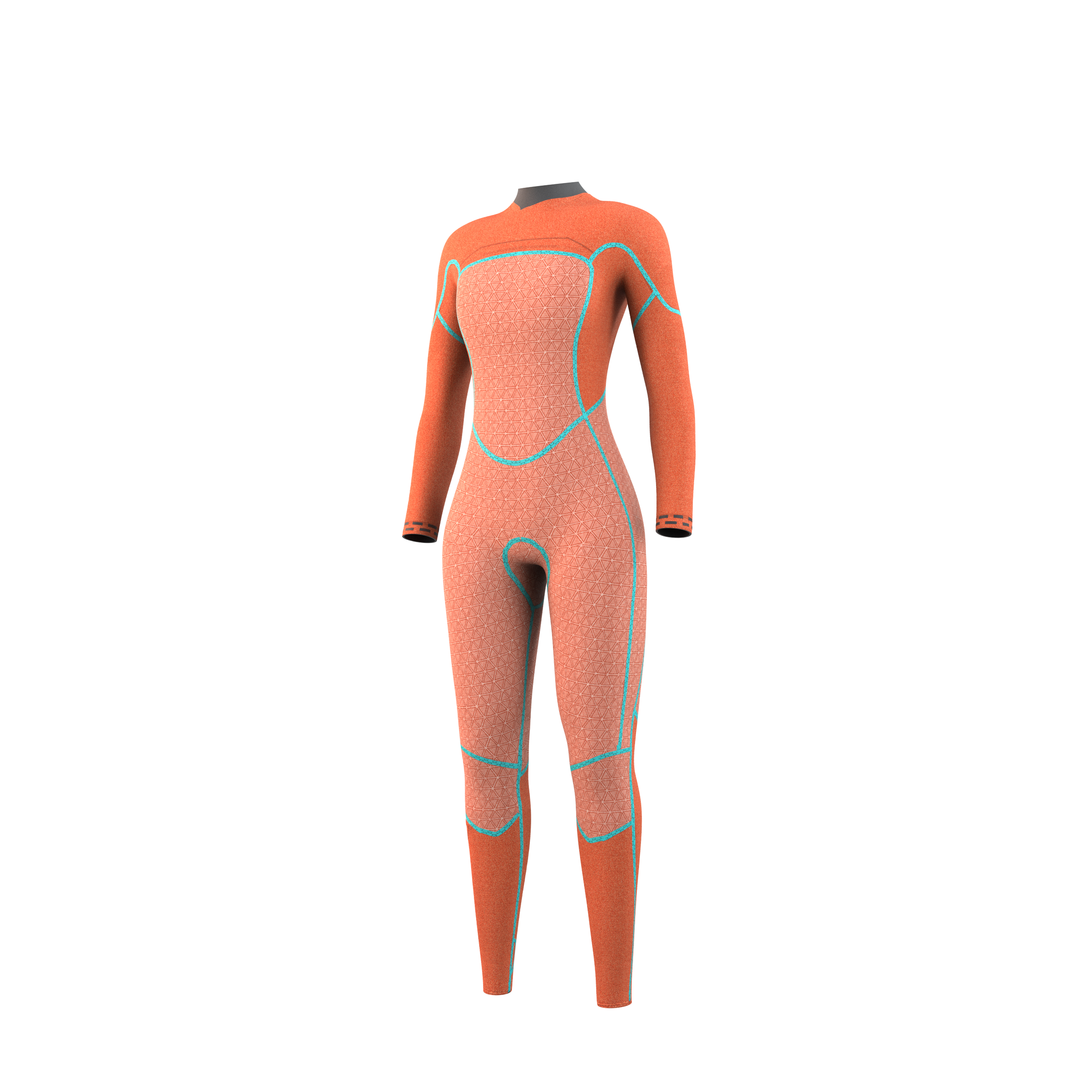 Mystic Gem Fullsuit 5/4mm combinaison femme front zip