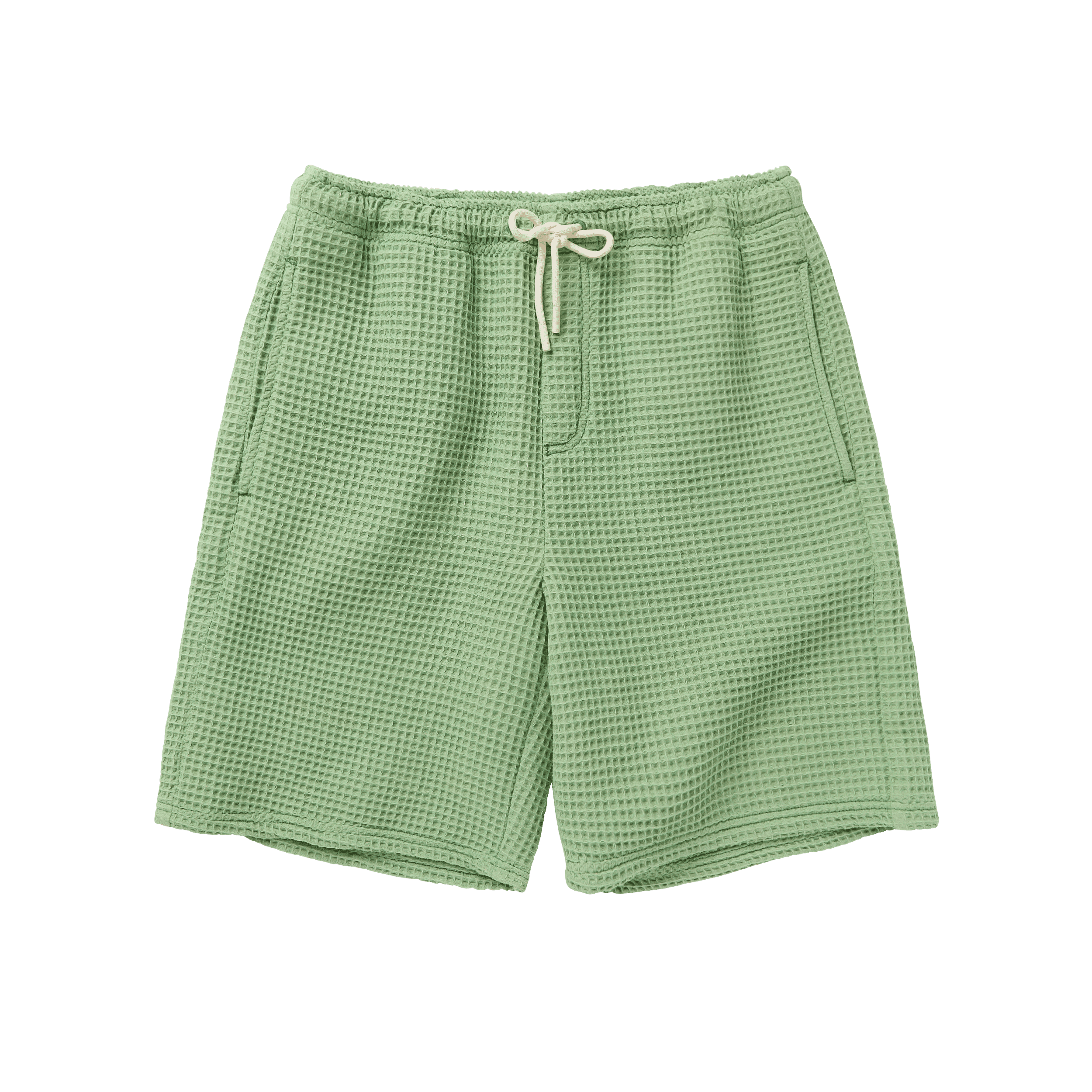 Mystic Scout Short short homme coton gaufré Sand