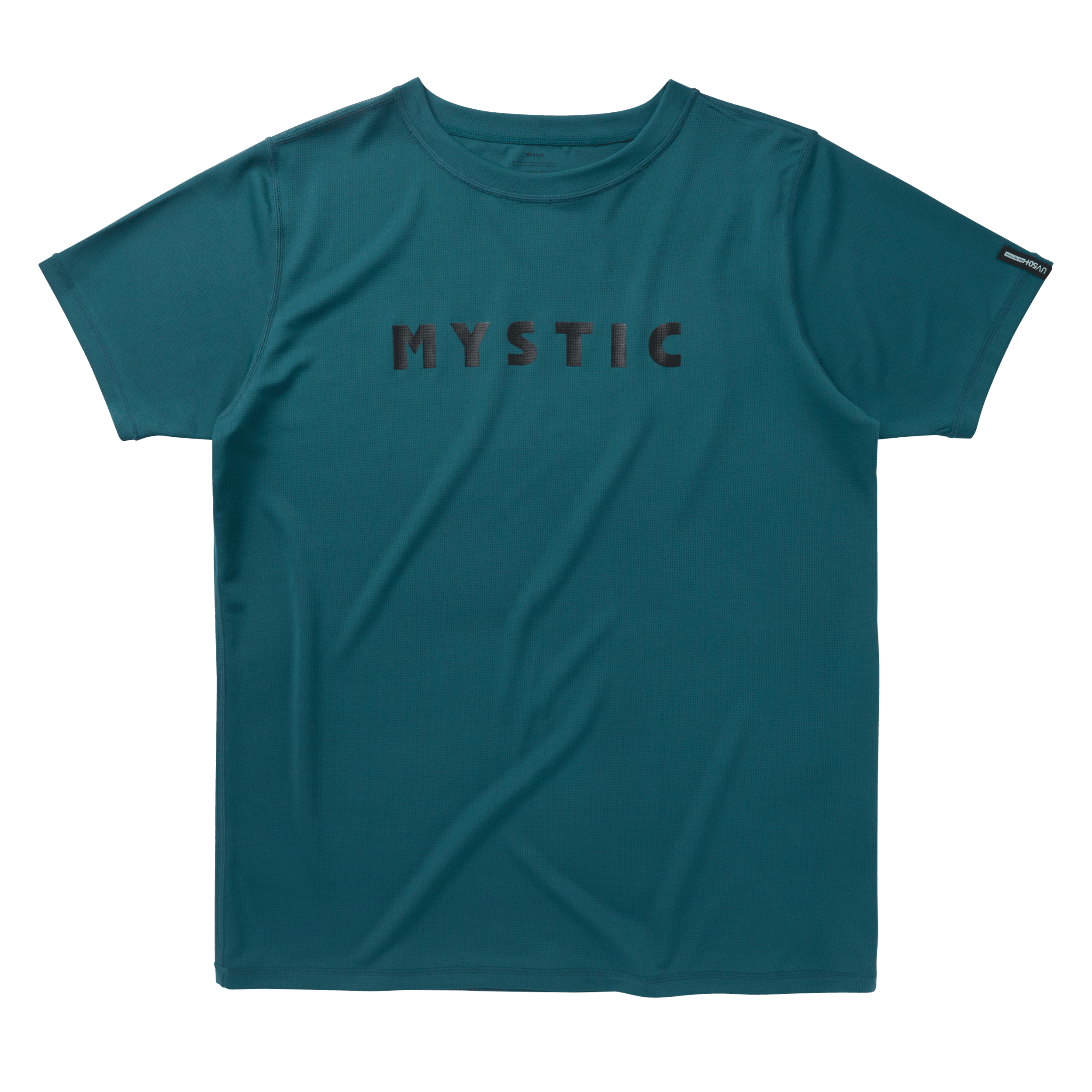 Mystic Star S/S Quickdry T-shirt Anti-UV Noir UPF50+