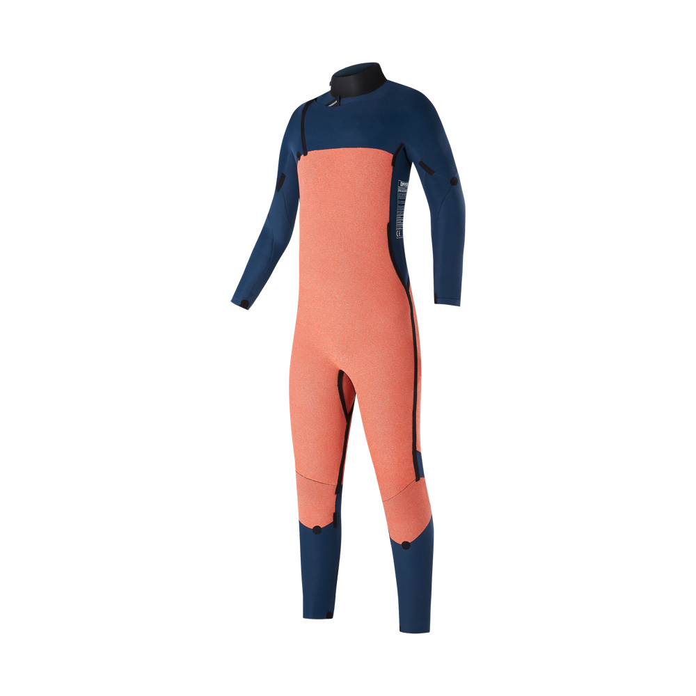 Mystic Marshall Fullsuit 5/3mm Fzip combinaison junior bleu nuit