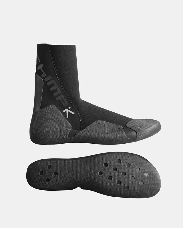 HIKO Chimp chaussons néoprène 3 mm noirs grip caoutchouc