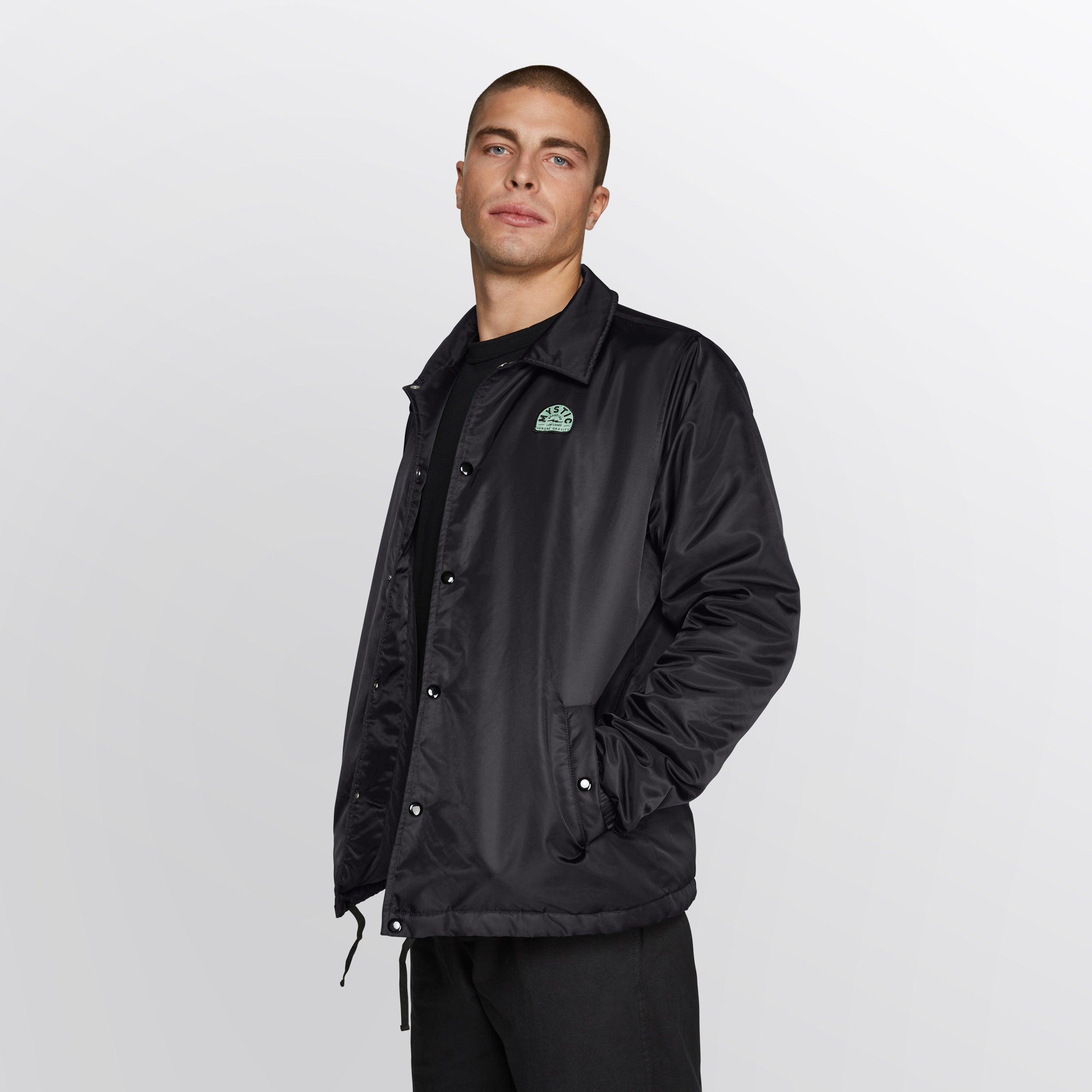 Mystic Coach Jacket veste noire toute saison