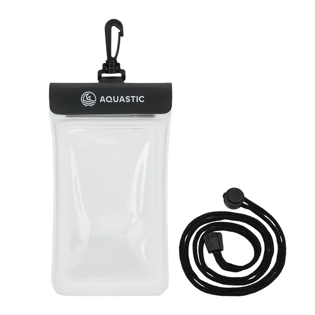 AQUASTIC Étui Étanche Flottant Téléphone IPX8 SUP Kayak