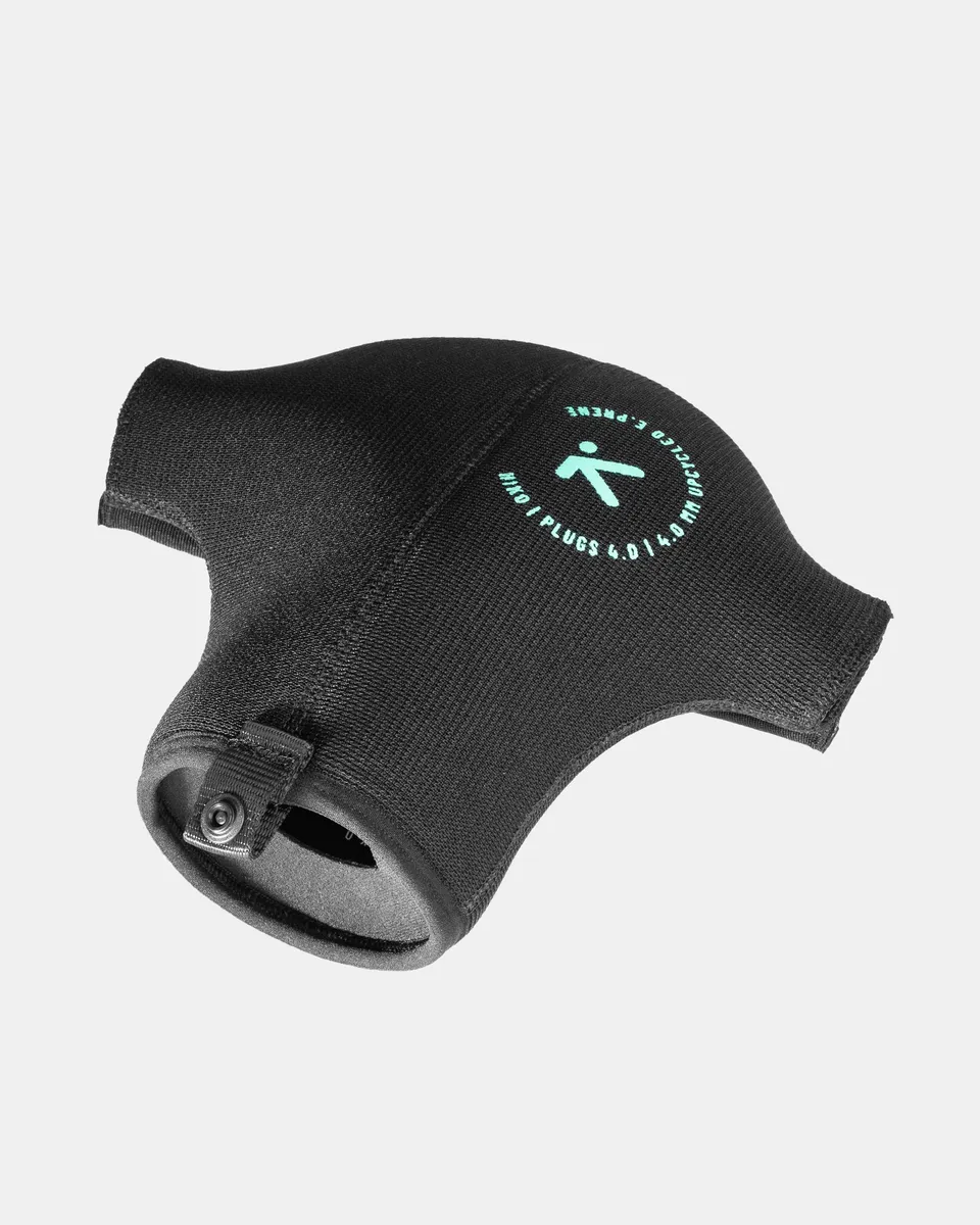 Hiko Plugs 4.0 manchons pagaie néoprène noir 4 mm hiver