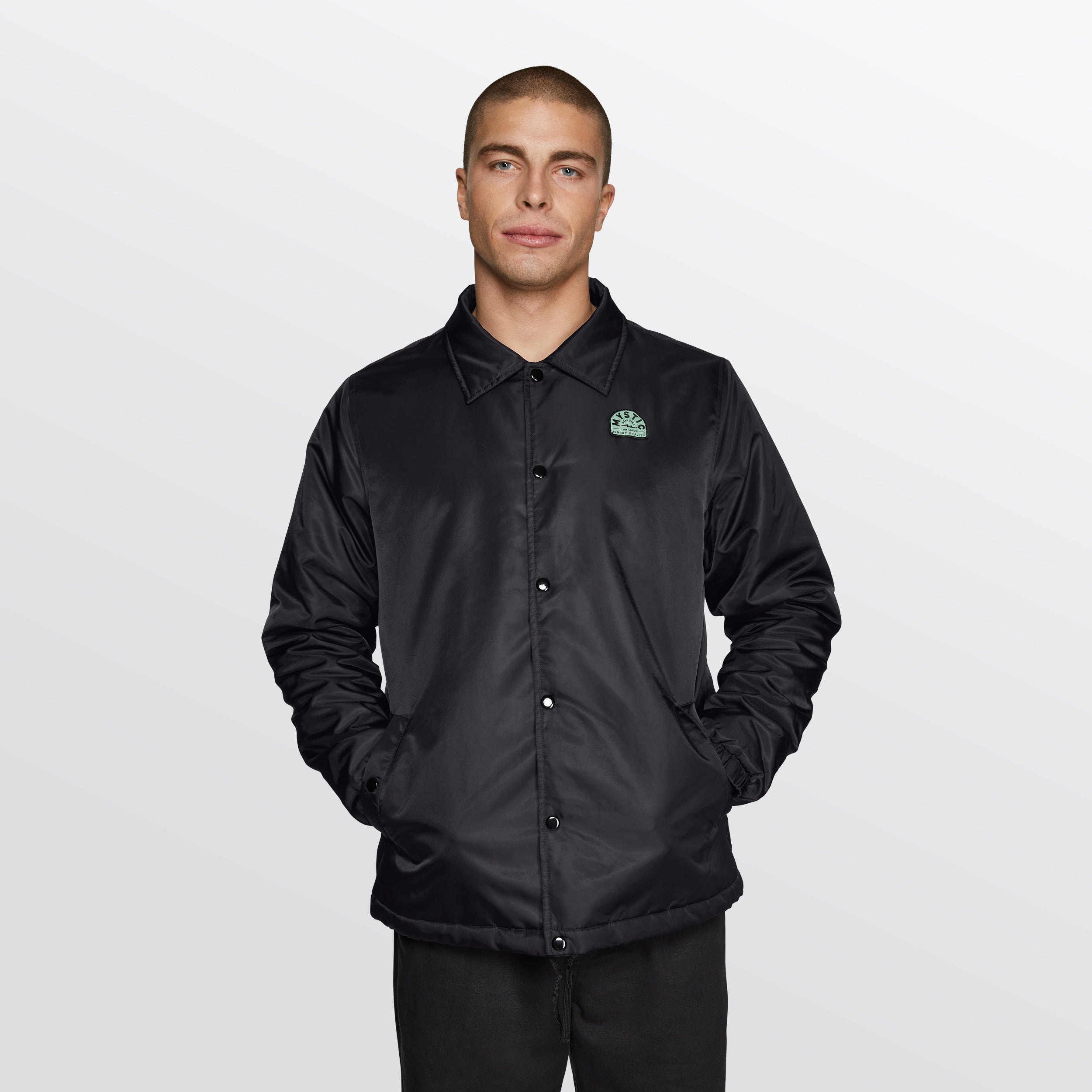 Mystic Coach Jacket veste noire toute saison