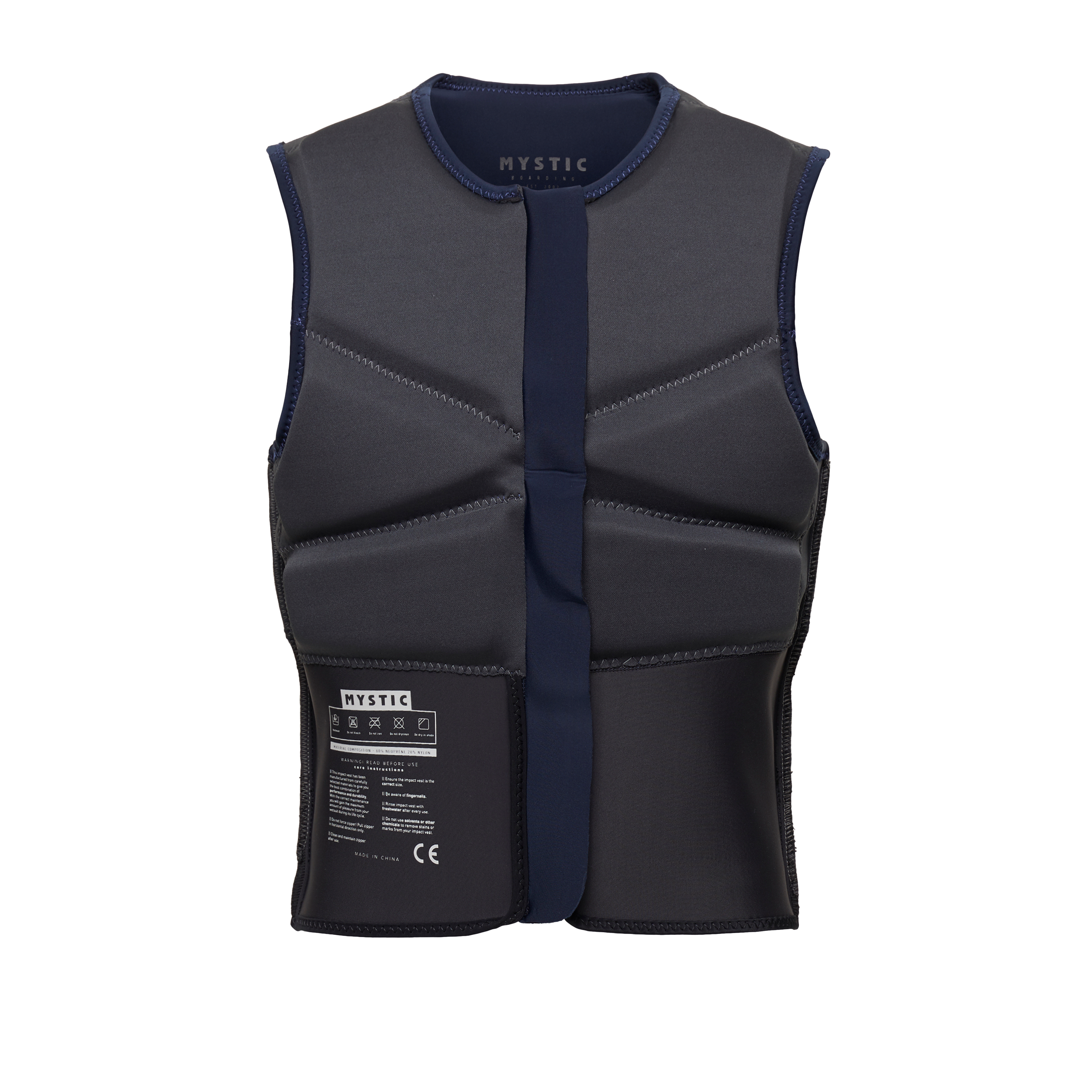 Mystic Block Impact Vest Fzip gilet impact noir