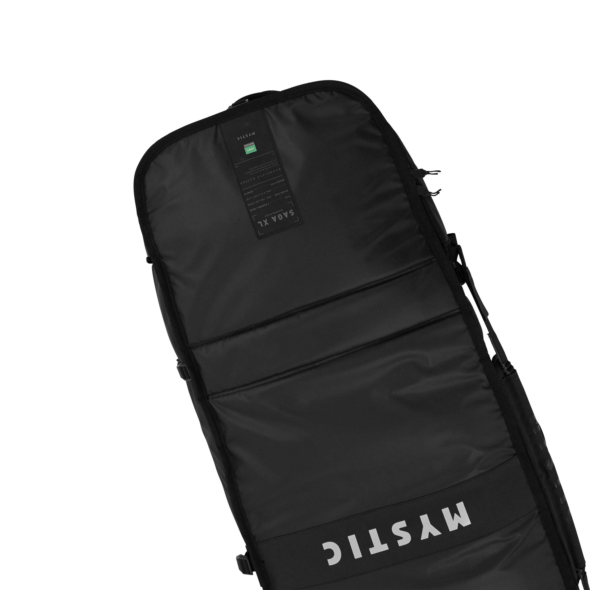 Mystic Saga XL housse boardbag kite twintip noir 175 cm