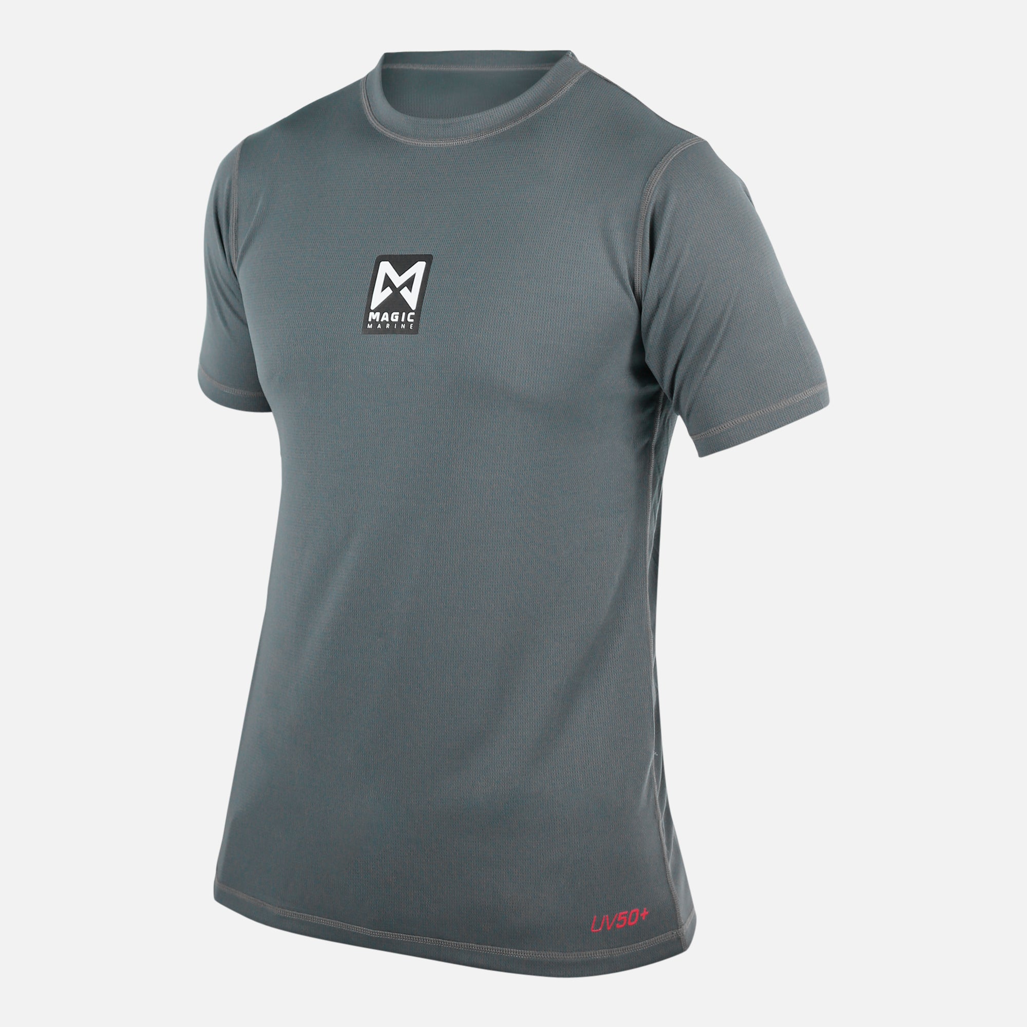 Magic Marine Cube Quickdry S/S t-shirt gris séchage rapide