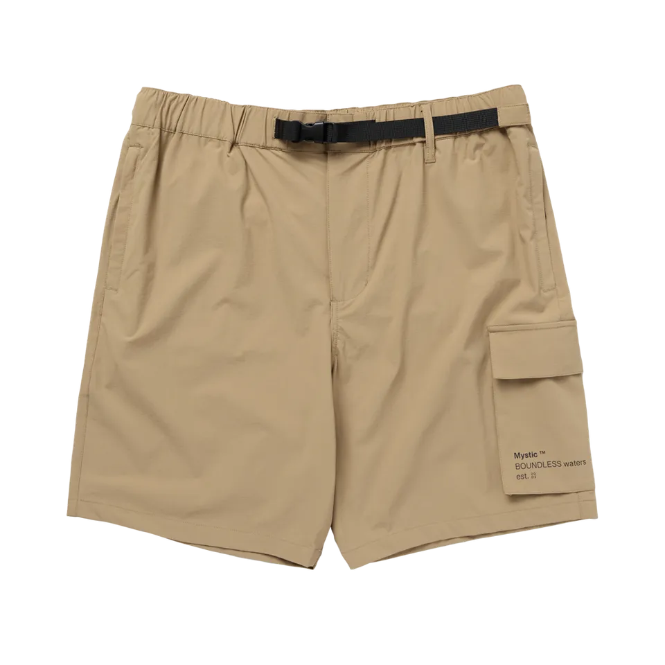 Mystic Meridian Hybrid short homme vert ripstop