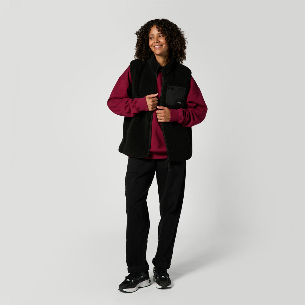 Mystic Teddy bodywarmer polaire sans manches
