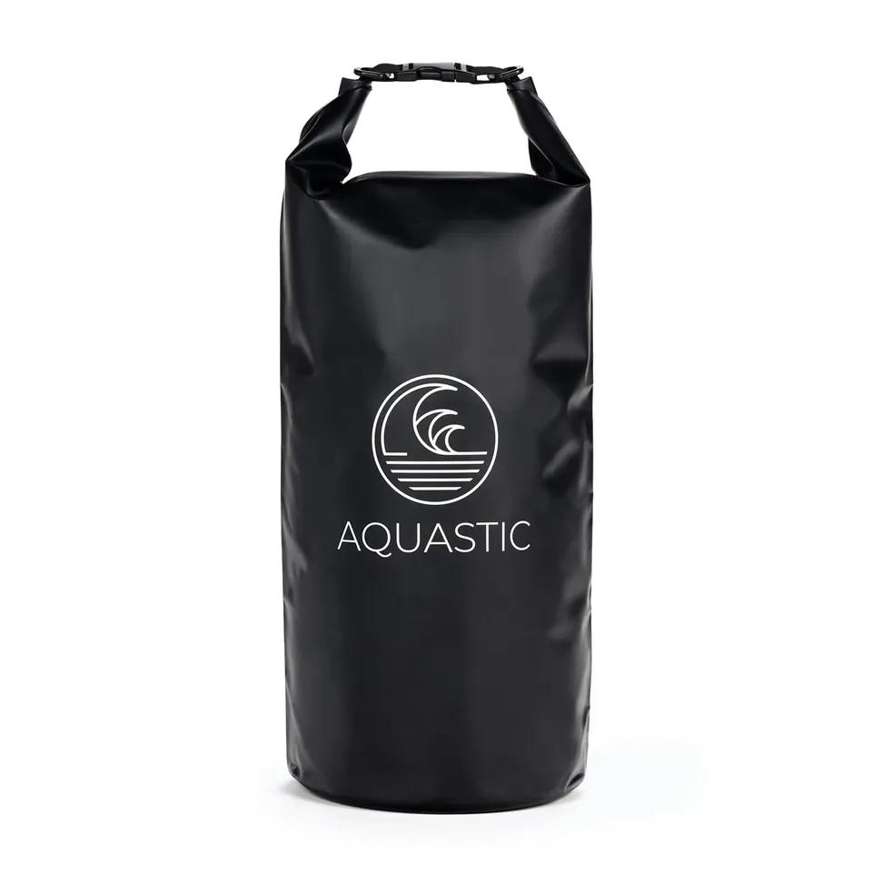 AQUASTIC HT-2225-5 sac étanche 30 L noir PVC 500D