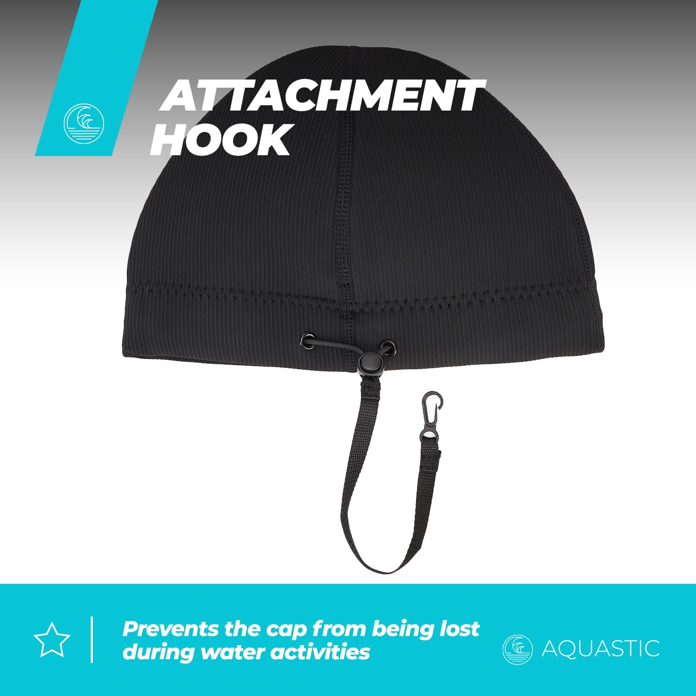 AQUASTIC Wintstick bonnet néoprène 3 mm surf kayak
