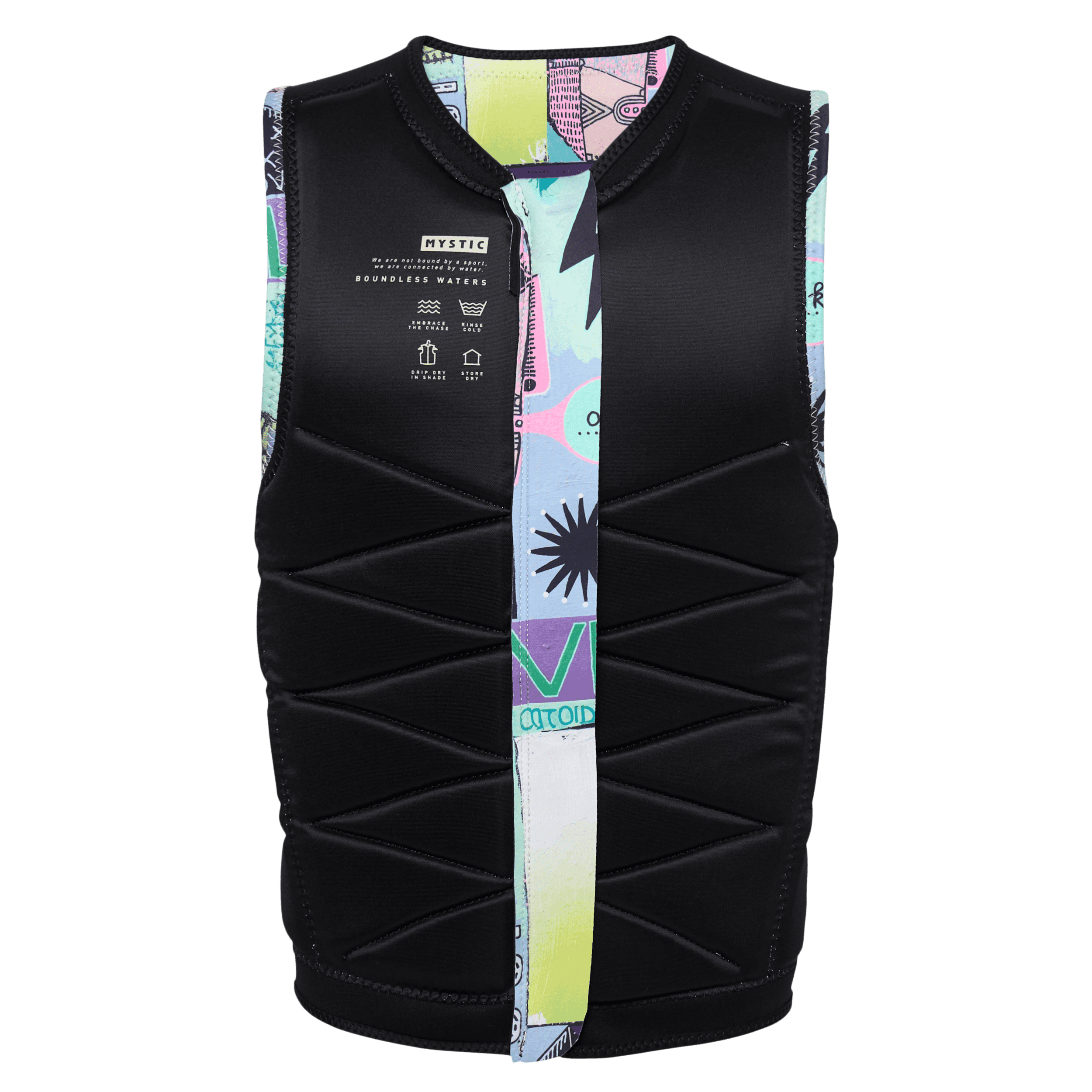 Mystic Outlaw Impact Vest Fzip Wake gilet homme