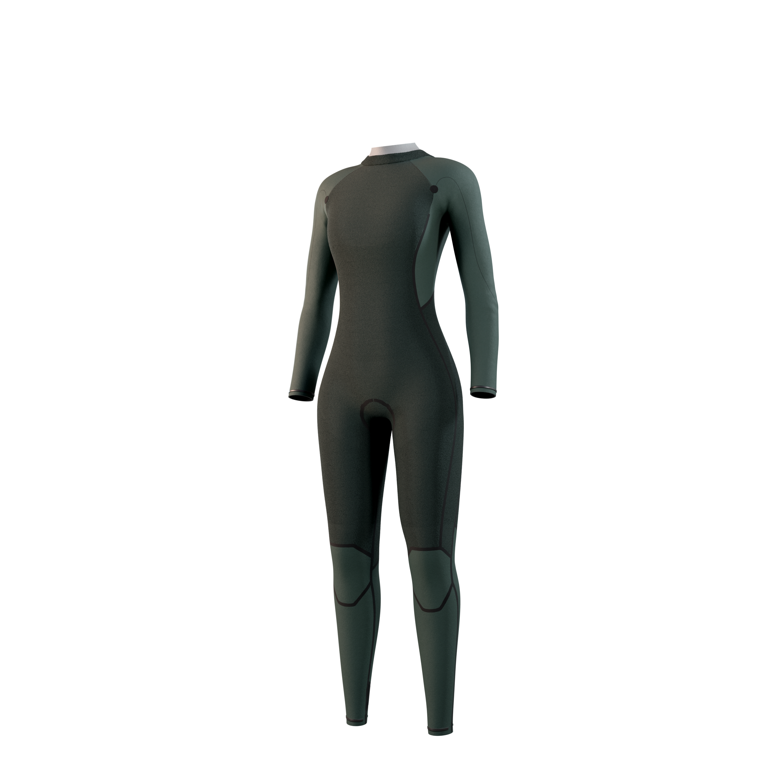 Mystic Haven Fullsuit 5/3mm Bzip combinaison femme M noir