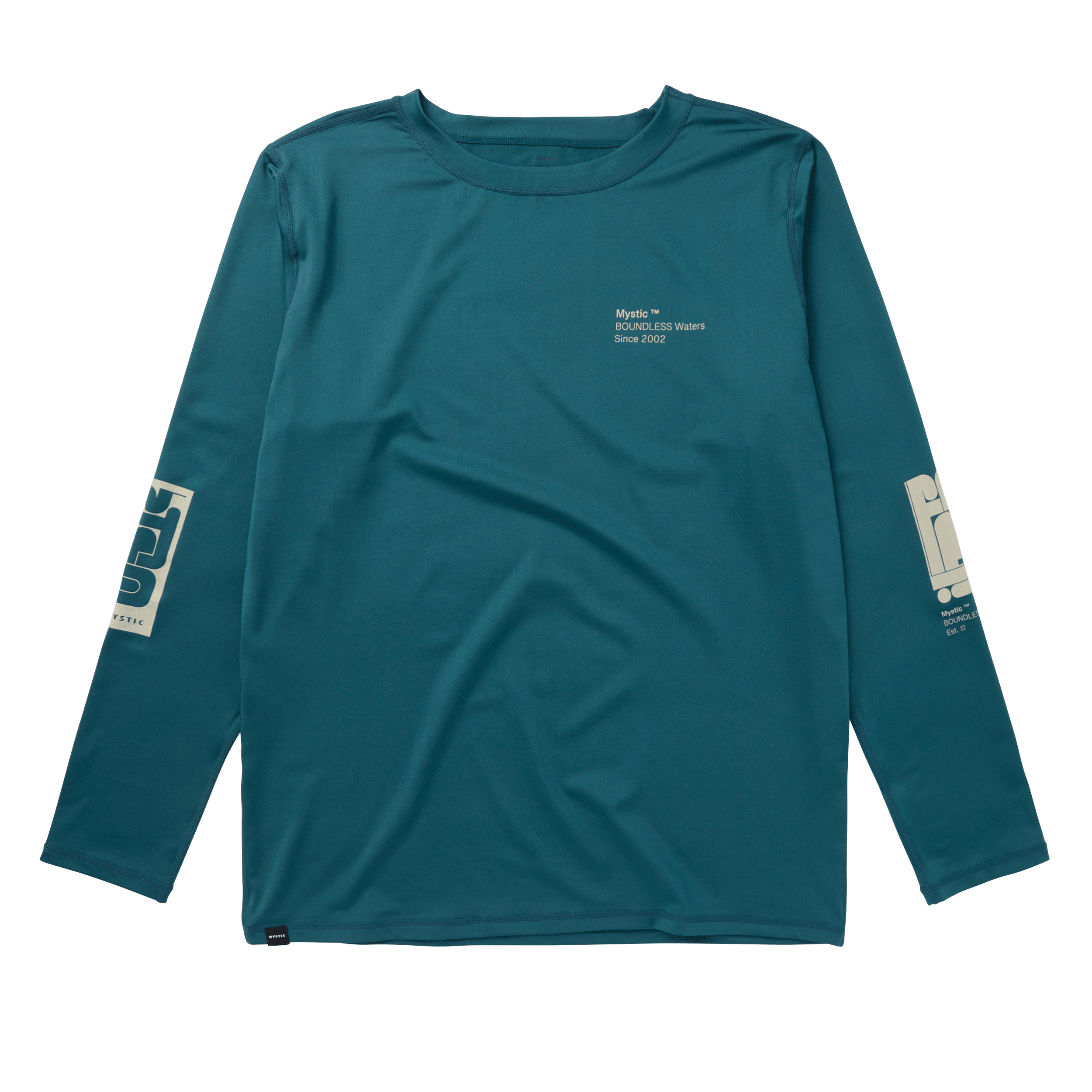 Mystic Boarding L/S Rashvest lycra homme teal