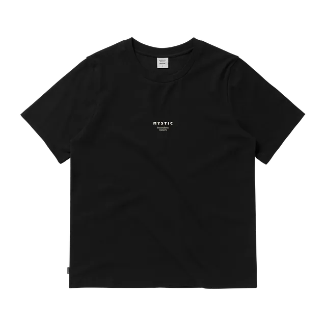 Mystic Holocene Tee t-shirt femme noir 100% coton