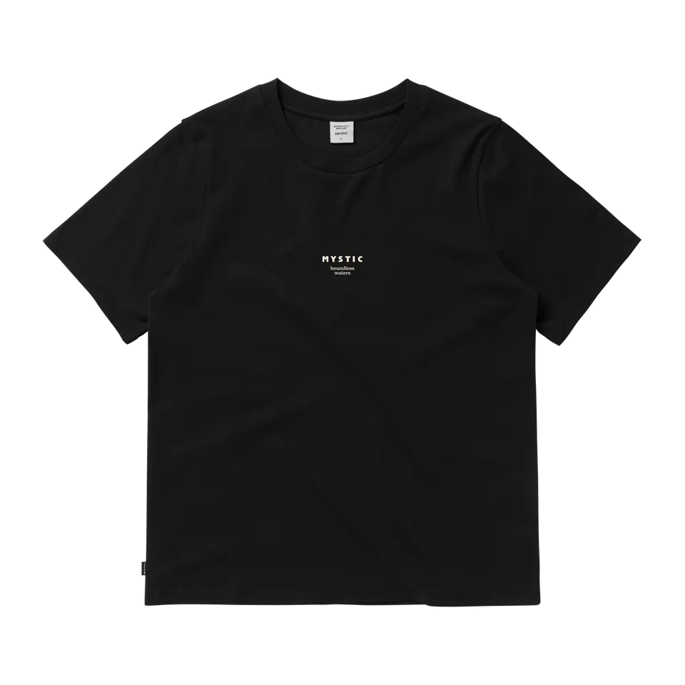 Mystic Holocene Tee t-shirt femme noir 100% coton
