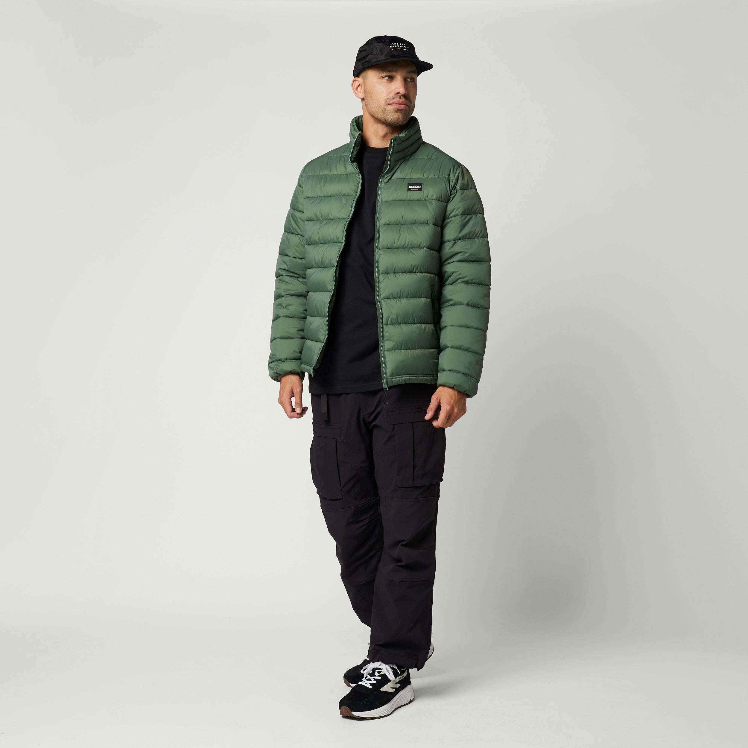 Mystic Quilted Midlayer veste matelassée Brave Green