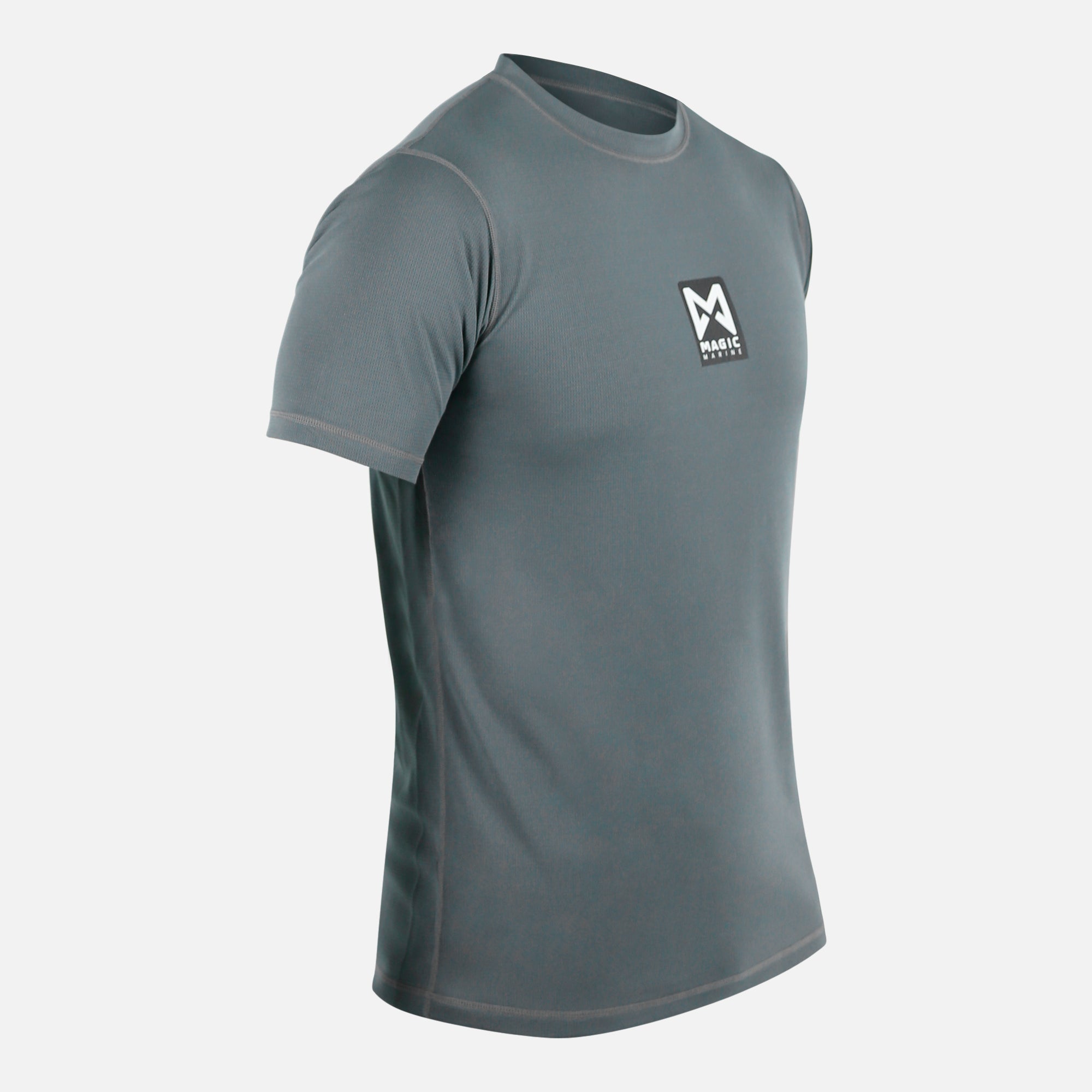 Magic Marine Cube Quickdry S/S t-shirt gris séchage rapide