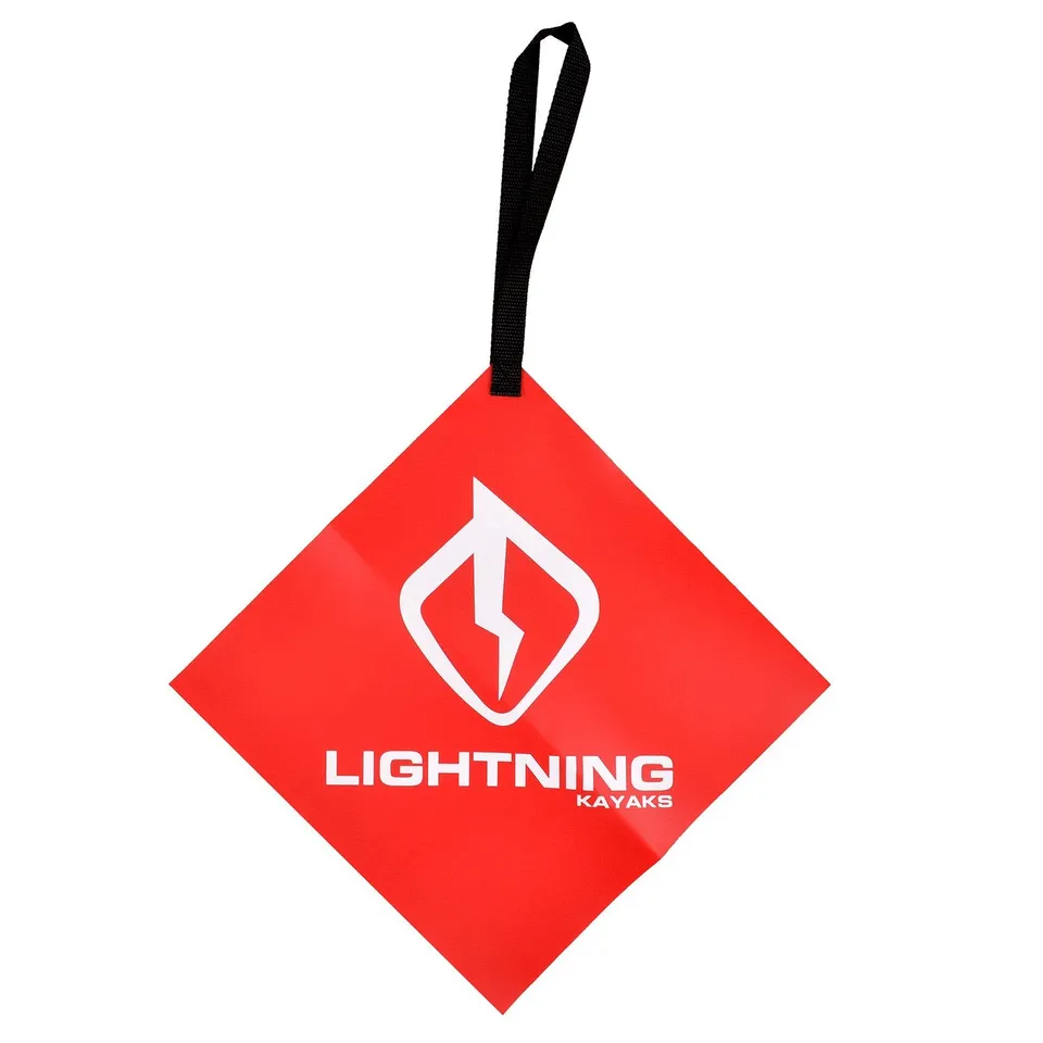 Lightning drapeau sécurité transport kayak