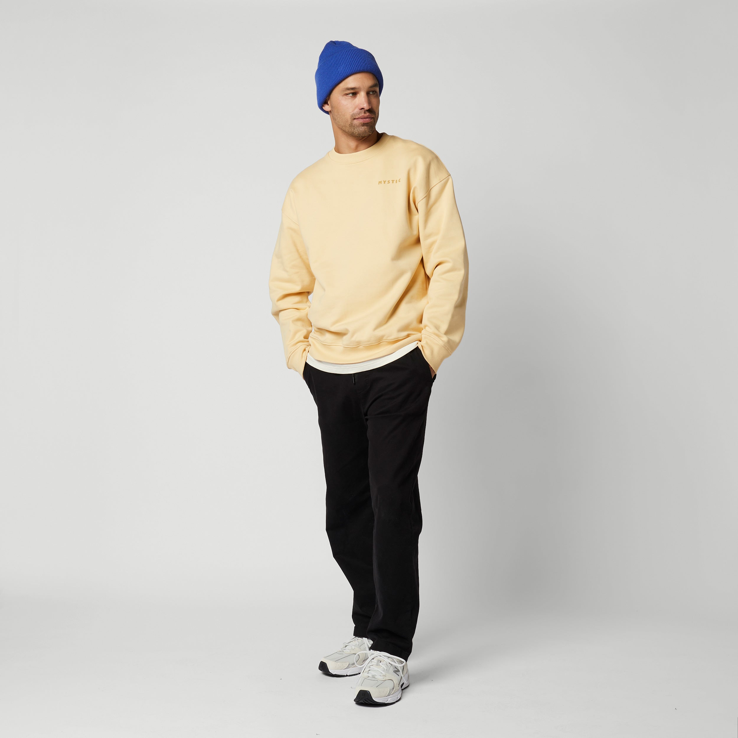 Mystic Grit Crew Sweat homme col rond 420g
